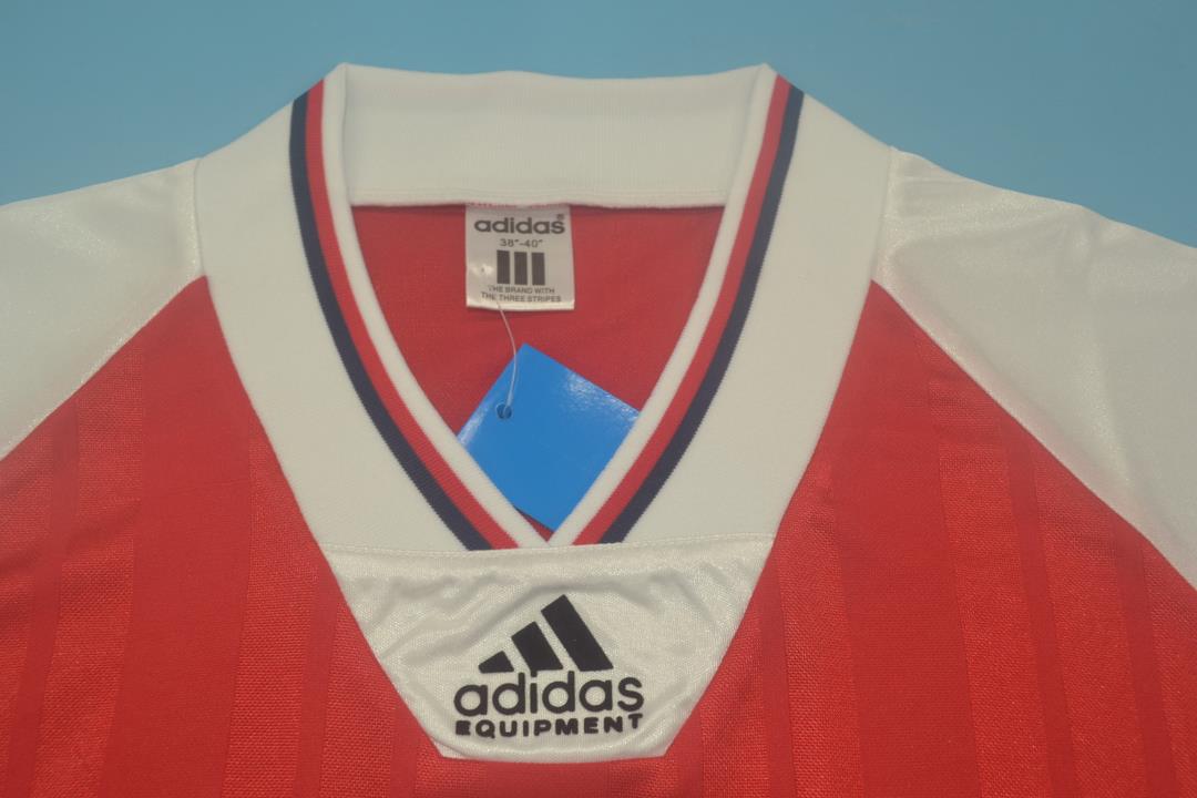 Maillot domicile Arsenal 1992/94 manches longues