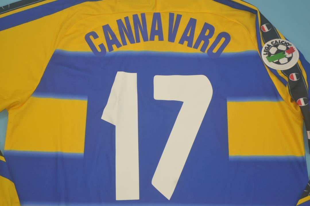 Maillot domicile à manches longues Parme 1999/00