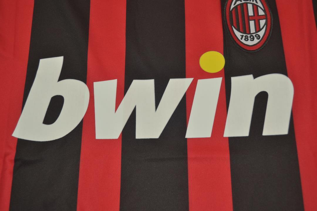 Maillot Domicile AC Milan 2006/07