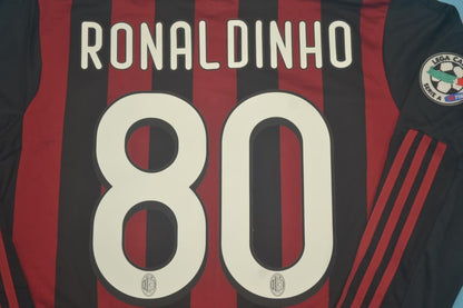 Camiseta de local de manga larga AC Milan 2009/10