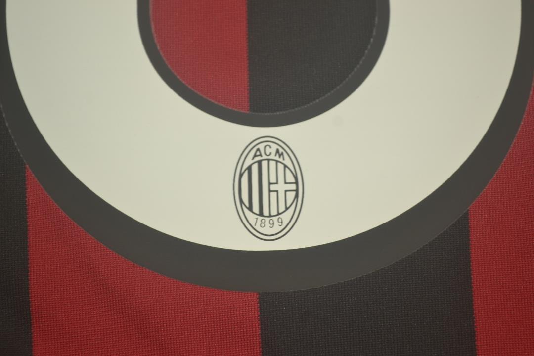 Camiseta de local de manga larga AC Milan 2009/10
