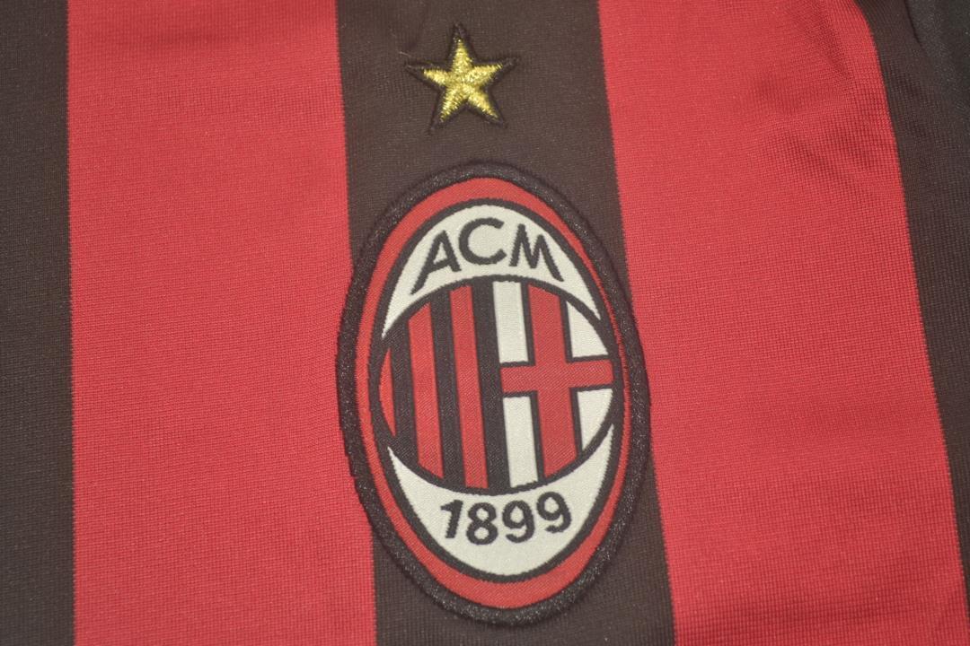 Camiseta de local de manga larga AC Milan 2009/10