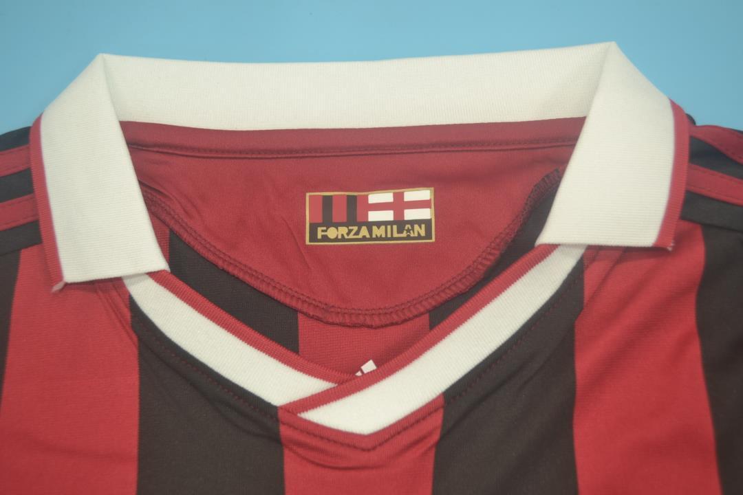 Camiseta de local de manga larga AC Milan 2009/10