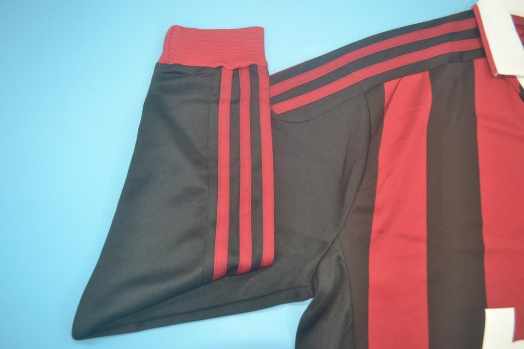 Camiseta de local de manga larga AC Milan 2009/10
