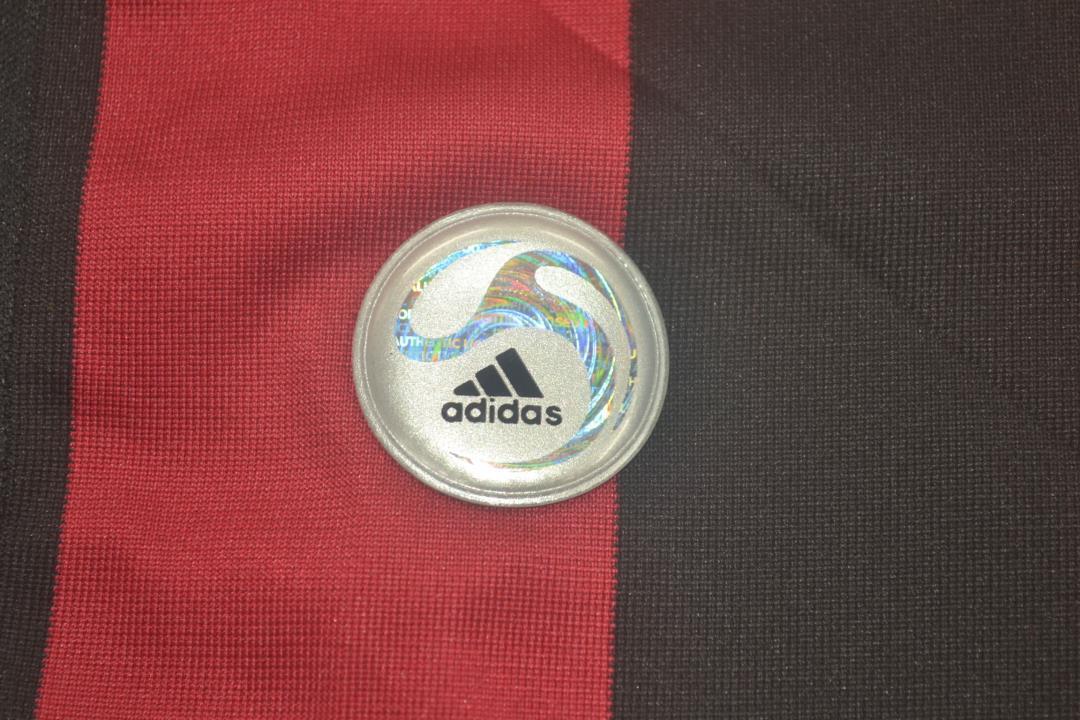 Camiseta de local de manga larga AC Milan 2009/10