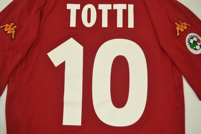 Camiseta de local de la AS Roma 2000/01