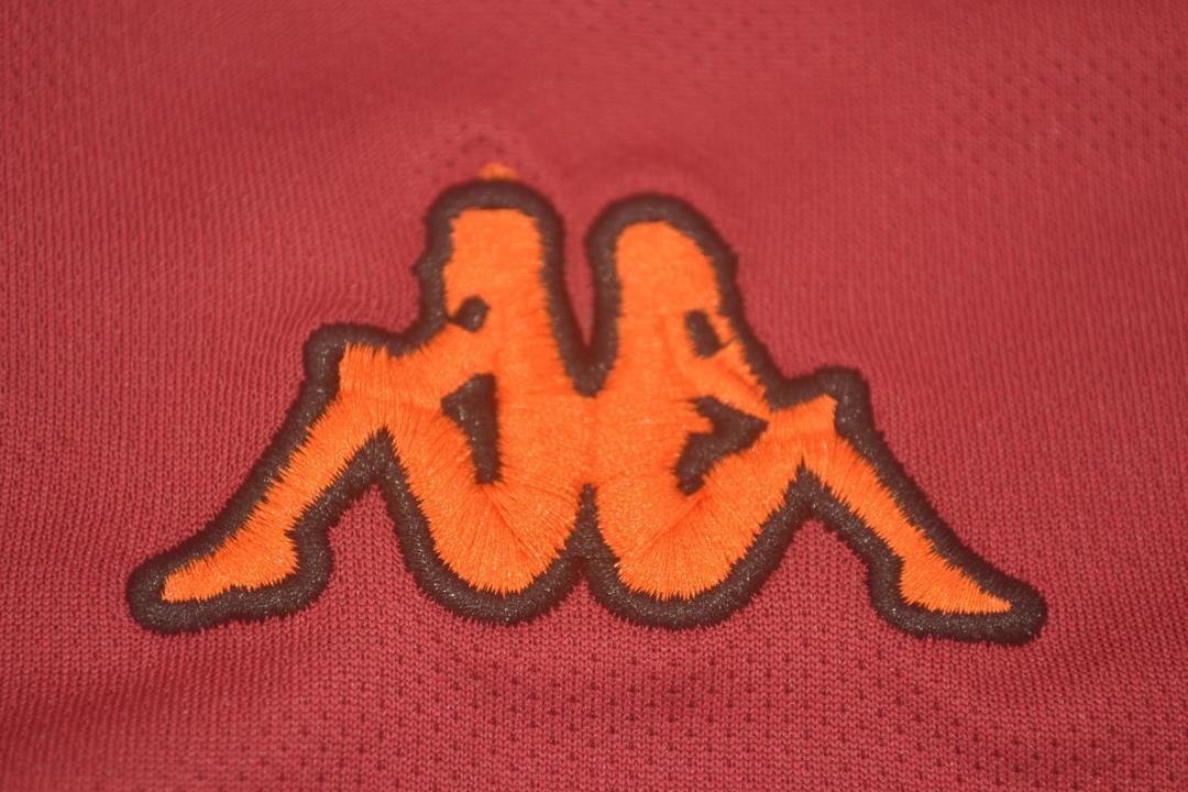 Camiseta de local de la AS Roma 2000/01