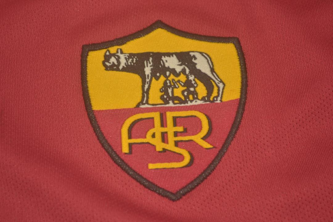 Camiseta de local de la AS Roma 2000/01