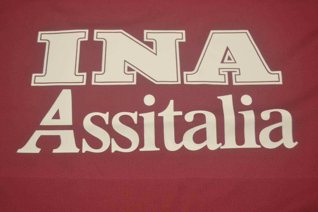 Camiseta de local de la AS Roma 2000/01