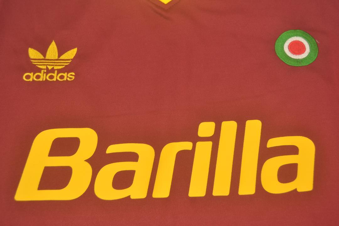 Maillot domicile AS Roma 1991/92