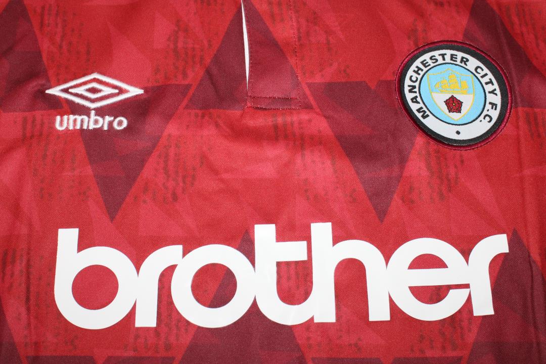 Maillot Extérieur Manchester City 1990/92