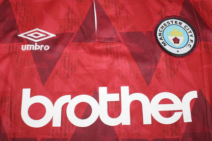 Maillot Extérieur Manchester City 1990/92