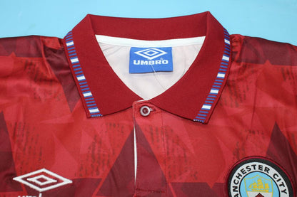 Maillot Extérieur Manchester City 1990/92