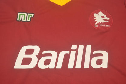 Maillot Domicile AS Roma 1989/90