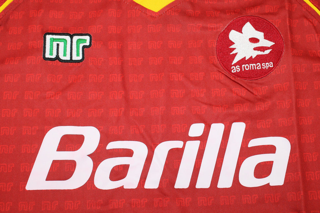AS Roma 1990/91 Home Shirt