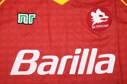 AS Roma 1990/91 Home Shirt