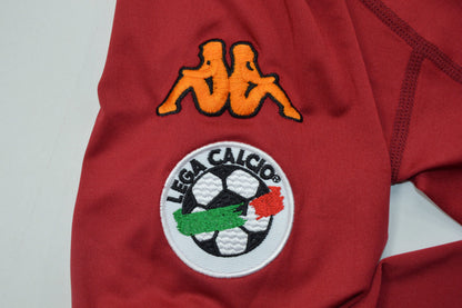 AS Roma 2000/01 Long Sleeves Home Shirt