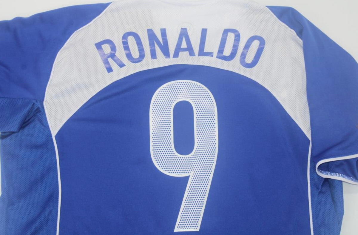 Camiseta Visitante de Brasil 2004/05