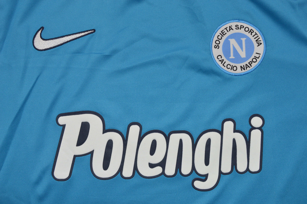 Camiseta de manga larga local del Napoli 1998/99